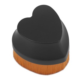 Ipetboom Foundation Brush for Women Heart Shape Makeup Tool Soft Bristles for Even Application Portable