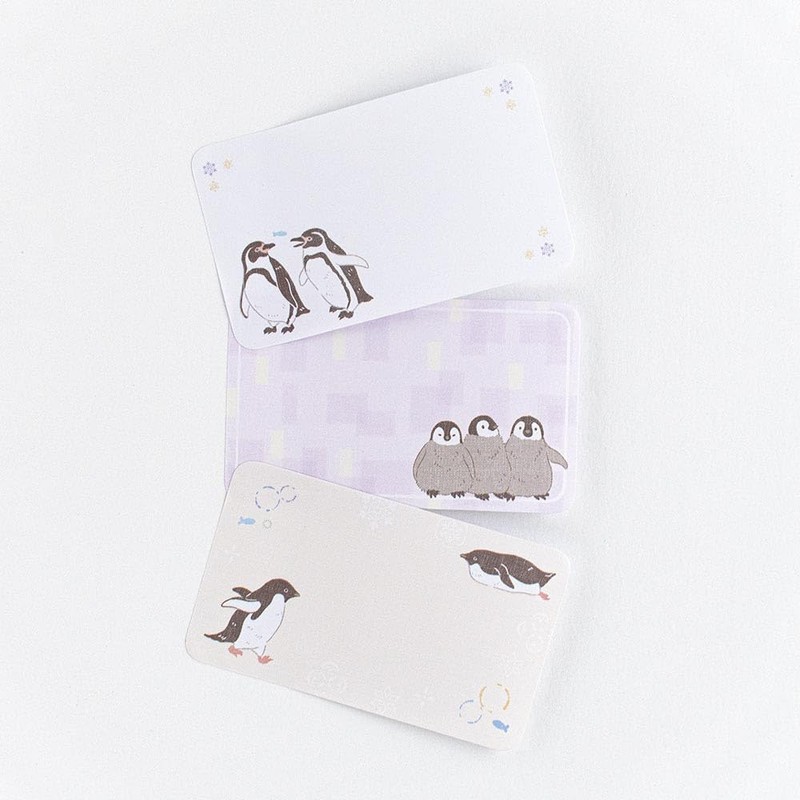 Nuby Sticky Twitter Penguin | Sticky Notes, 3 Patterns, 60