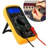 Zakulu Multimetro Digital Lcd Voltimetro Amperimetro Ac/dc Xl830l