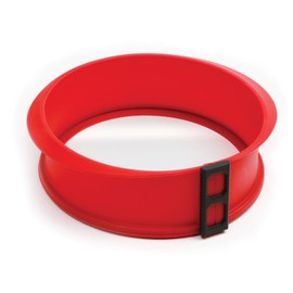 Norpro Silicone Springform Pan with Glass Base, 9"