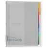 Maruman F584-98 Loose Leaf Binder, A4, Session, 30 Holes, Clear