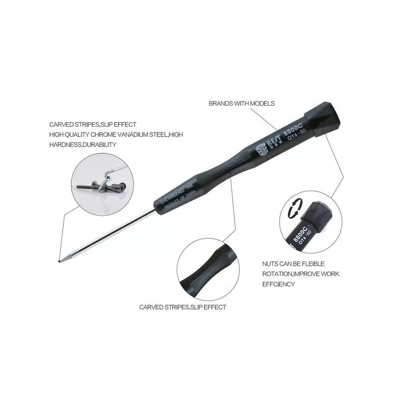 BEST TOOLS Ring Doorbell Screwdriver Replacement (Rotating Head, All Ring