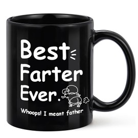 Gifts for Dad, Funny Fathers Day Gift Coffee Mugs Dad Gifts, 11oz Novel Coffee Tea Mugs with Hilarious Pattern for Papa for Birthday Fathers Day (B)