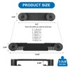 YONGAIJIA 4 Pack Adjustable Pot Lid Organizer Rack, Fits 6