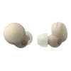Audífonos in-ear Sony LinkBuds S WF-LS900N con bluetooth, color crema.