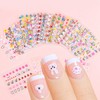 30pcs Easter Nail Art Stickers: Cute Bunny & Rabbit Nail