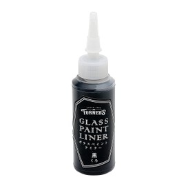 Turner Color GP020209 Glass Paint Liner, Black, 0.7 fl oz (20 ml)