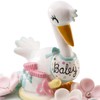 dekora - Christening Decoration with Stork and Baby - 10