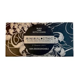 200pcs Black Tattoo Wash bottle bags, Biodegradable Eco friendly Tattoo Supplies