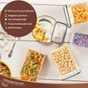 PRAKI Airtight Food Storage Containers Set with Lids - 24