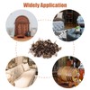 Bivethoi Upholstery Tacks, 7/16" Dia Antique Red Copper, 120 Pcs