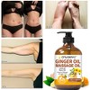 2 Pack Ginger Oil Lymphatic Drainage Massage,Belly Drainage Ginger Oil-Warming