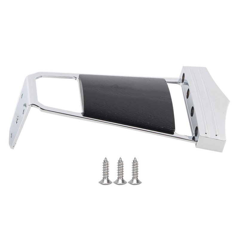 Guitar Trapeze Tailpiece Metal Rosewood 4 String Bridge Accessories Replacement