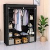 Unbranded Portable Closet Wardrobe Clothes Rack Storage Organizer Shelf Water-Proof