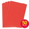 Baker Ross A4 Red Coloured Card Copier Card for Craft