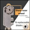 AERZETIX - C77184 - Traditional Glass Cutter 135 mm with