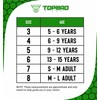 TOPMAD Goalkeeper Gloves (Green, Size 8 suitable for Adult (M/L))