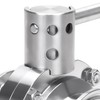 DERNORD 2 Pack 2 Inch Tri Clamp Sanitary Butterfly Valve