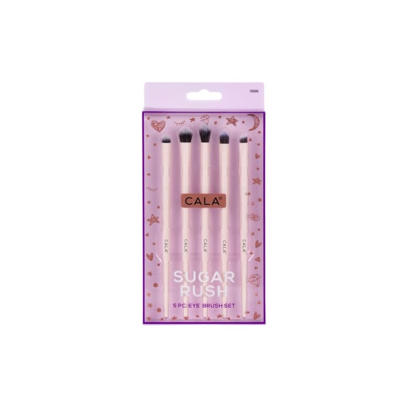 CALA - "Sugar rush" brochas/pinceles para maquillaje de cara y