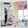 DRQ Ceiling Fan Cleaner Duster, 2 Pack Reusable Microfiber Duster
