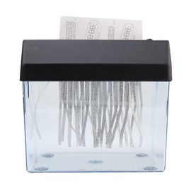 Mini Electric USB Shredder, Automatic Feeding, High Efficiency, Compact and Portable, for Office School