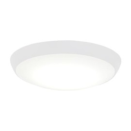 Minka-Aire Outdoor Light Kit for Simple Flush Fans in Flat White, K9873L-WHF