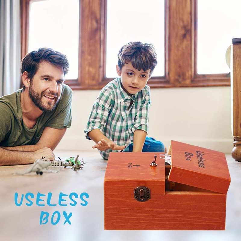 Useless Box Leave Me Alone Machine Fully Assembled in Real