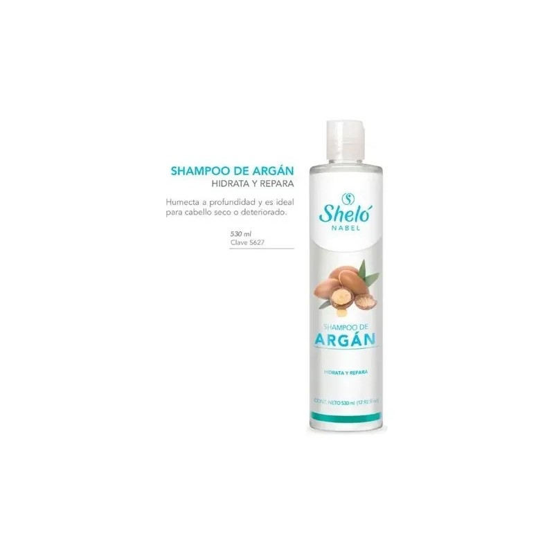 Shampoo Argán Ideal Cabello Seco O Dañado