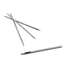 Juego de 10 Punzones de Orificios Huecos 0.5-5 mm para Cuero Herramientas de Artesanía y Peletería