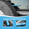 RAZPOY JL Front & Rear Window Wiper Blades Trim, Windshield