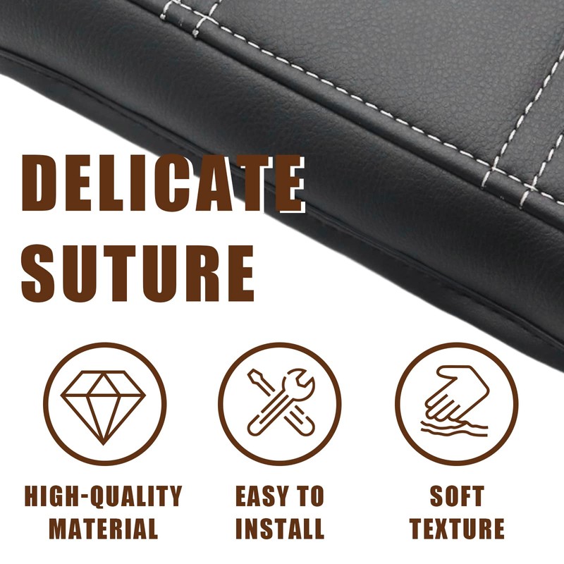 Muslogy Center Console Armrest Cover Fit for Acadia 2017-2023 Accessories,