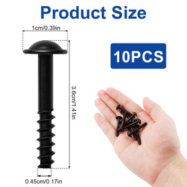 10PCS BAS01004 Air Filter Screws, Compatible with VW 13384034, GM WHT002087, Jaguar/Range Rover C2S11217 Car Air Filter Box
