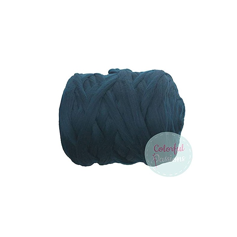 Colorful Passions Chunky Wool - Teal - for arm Knitting