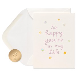 Papyrus Blank Card (So Happy You're in My Life)