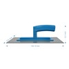 Nichiyo Plastic Trowel with Comfortable Grip Handle, Finishing Trowels, Lightweight