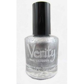 Verity Nail Lacquer, Silver Foil G16