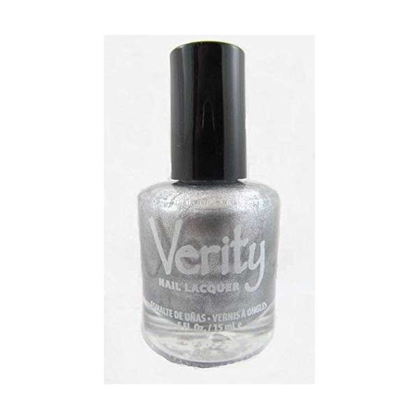 Verity Nail Lacquer, Silver Foil G16