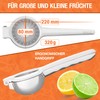 Lemon Squeezer Stainless Steel – XXL Hand Press for Lemons