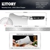 Meat Cleaver with Large Handle - 7 inch Kitchen Bone