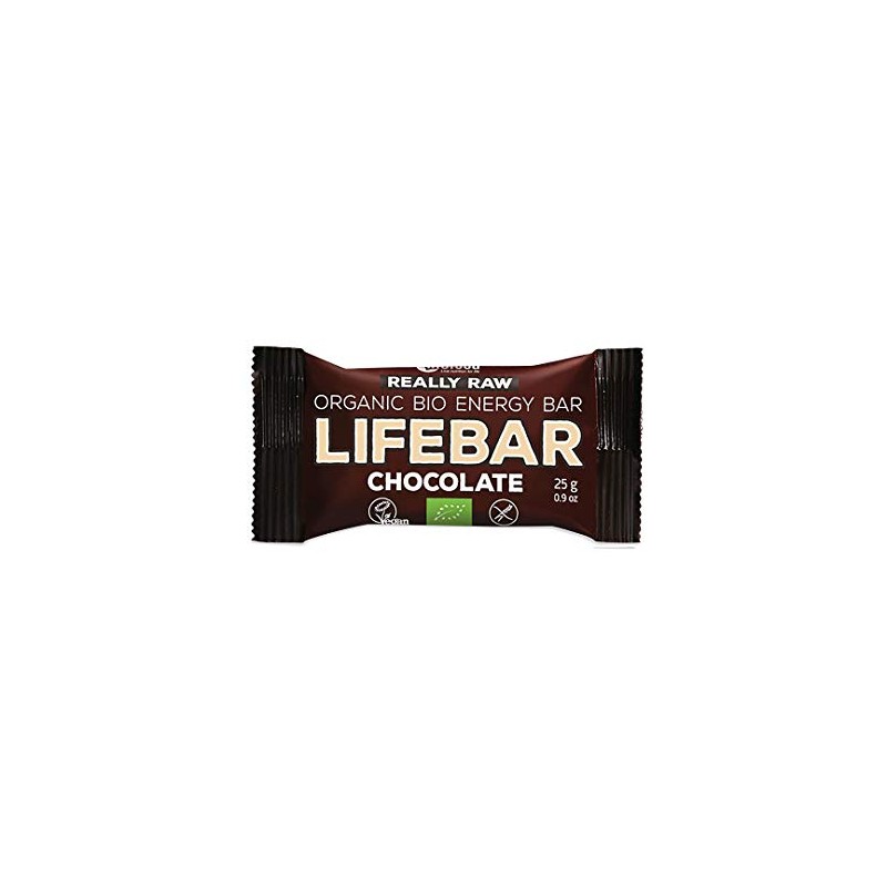 LIFEFOOD LIFEBAR Mini Schokolade 25g (bio, roh, vegan)