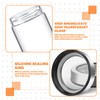 BORDEAG 2 pieces coffee canister, airtight, coffee bean container, 800