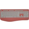 Impecca Pink Wireless Keyboard and Mouse Combo for Computer with