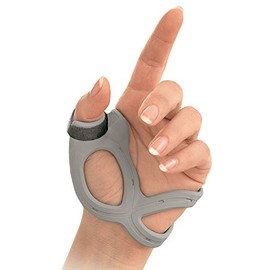 Actimove Professional Line Rhizo Forte - Soporte para pulgar izquierdo, gris, mediano