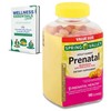 190 Count Prenatal Multivitamin Gummies with DHA and Folic Acid,