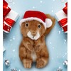 DolliBu Santa Squirrel Stuffed Animal Plush Toy - Super Soft