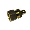 1 Piece XFITTING 1/2" Pex x 5/8" OD Compression Straight