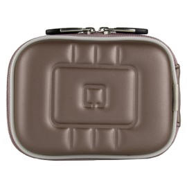 VanGoddy Semi Hard EVA Carrying Case for Canon PowerShot ELPH 350 HS, 170 is, 160, IXUS 165 Digital Cameras (Charcoal Grey)