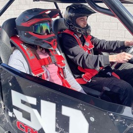 50 Caliber Racing Harness 4 Point Harness w/comfort padding 3" black belt bucket seat rzr turbo pror ace [6000A3 CB 5999P]