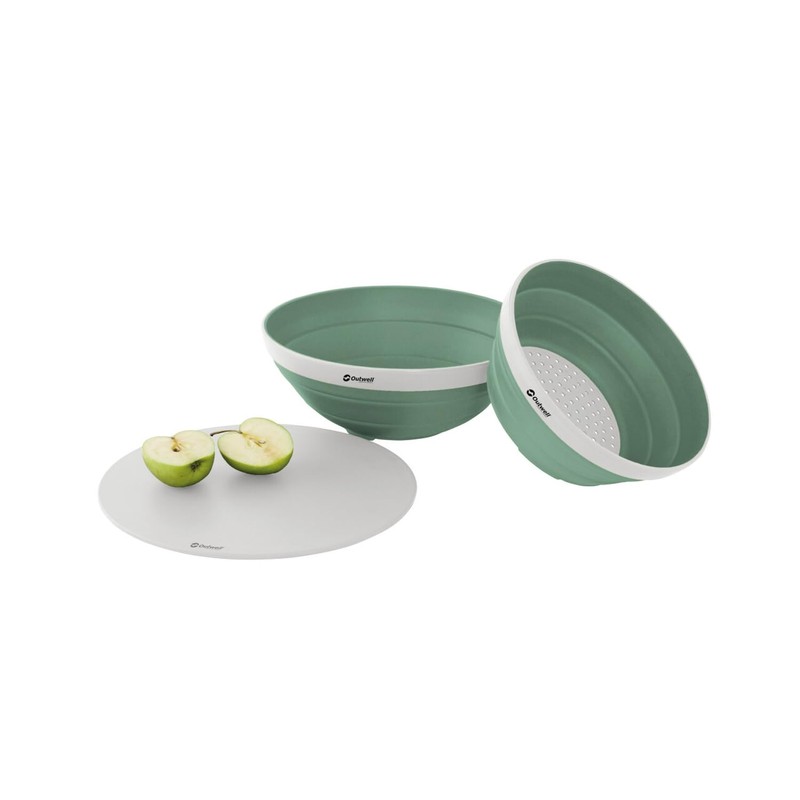 Outwell Collaps Bowl Set Shadow Green Colour Shadow Green