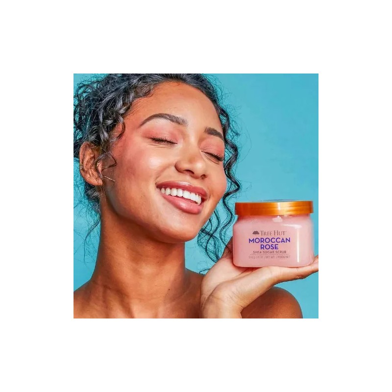 Exfoliante Corporal Moroccan Rose 510g Tree Hut